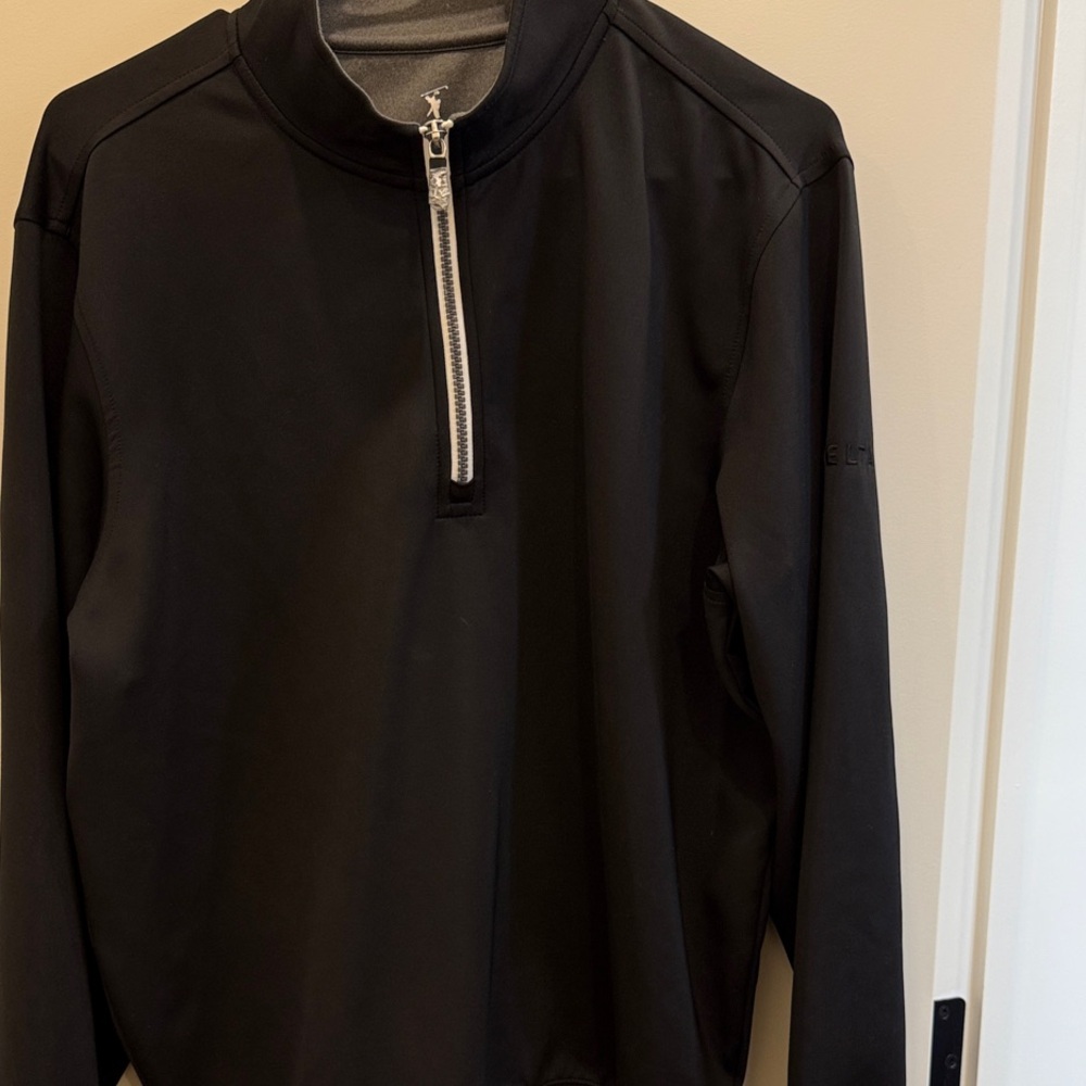 Fairway & Greene Delta branded Quarter-Zip Pullover